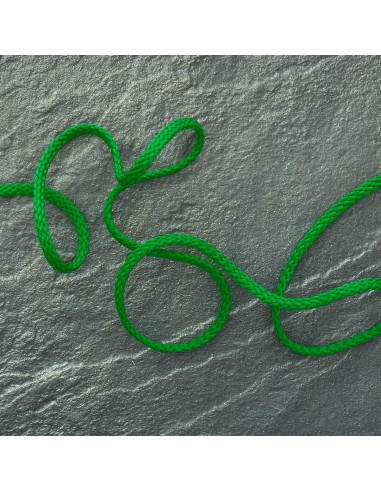 Anoraque de cordão plano - Verde erva