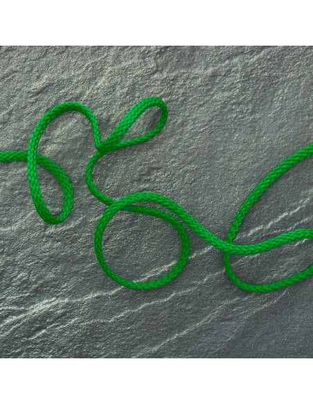 Anoraque de cordão plano - Verde erva