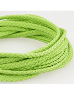 Anoraque de cordão plano - Verde claro