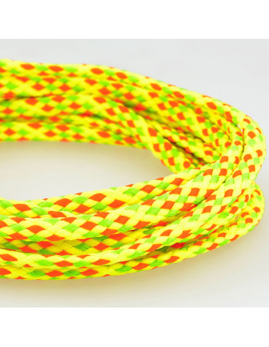 Anoraque de cordão plano - Multicolor fluorescente