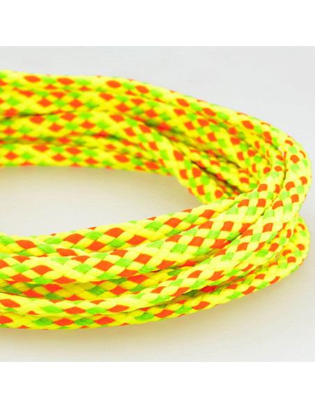 Anoraque de cordão plano - Multicolor fluorescente