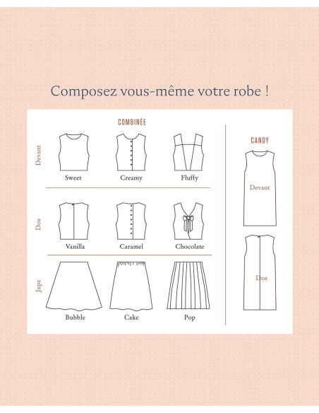Livro 100 vestidos infantis - A partir de 10 moldes