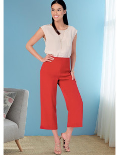 Molde de calções e calças - Butterick 6851