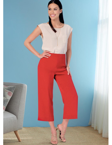 Molde de calções e calças - Butterick 6851