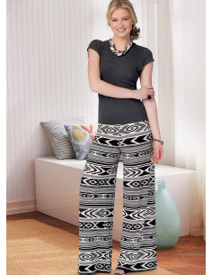 Molde de calções e calças - Butterick 6851 2