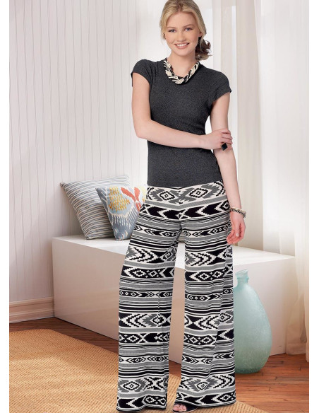 Molde de calções e calças - Butterick 6851