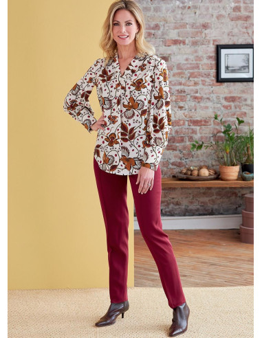 Molde de blusa - Butterick 6855