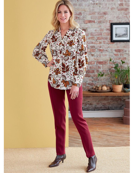 Molde de blusa - Butterick 6855