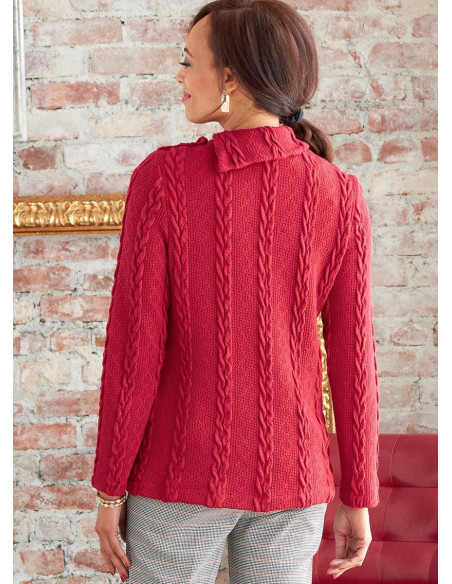 Molde de blusa - Butterick 6857