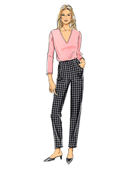 Molde de calças - Butterick 6865
