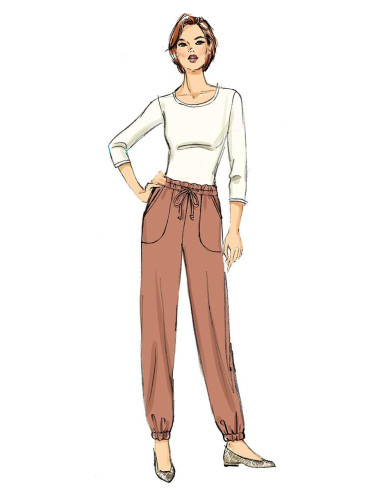 Molde de calças - Butterick 6865