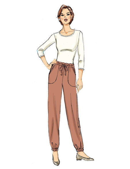 Molde de calças - Butterick 6865