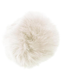 Pompom imitação de pele 10 cm - Natureza
