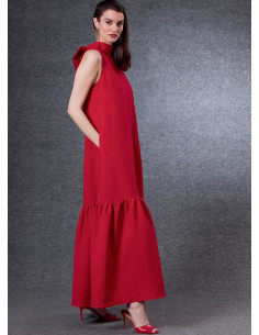 Molde de vestido - Vogue 1802
