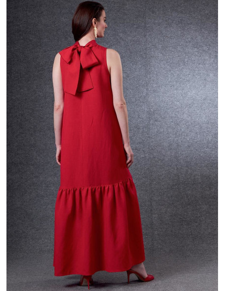 Molde de vestido - Vogue 1802