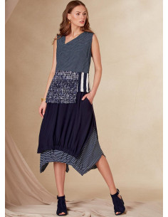 Padrão de blusa - Vogue 1820