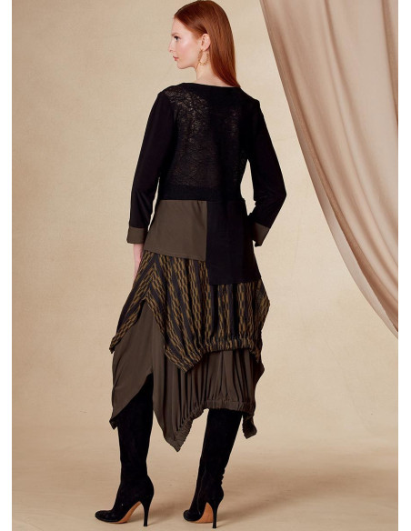 Padrão de blusa - Vogue 1820