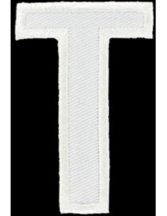 Emblema termocolante letra T