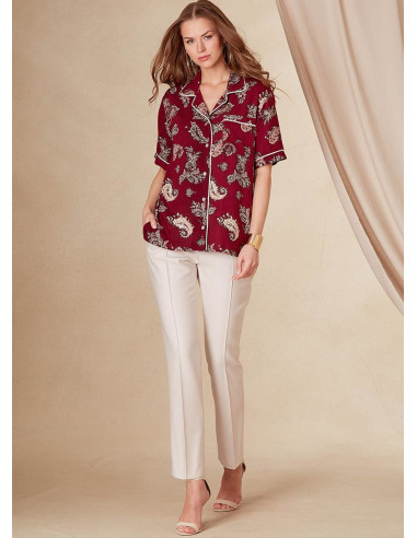 Molde de camisa - Vogue 1827