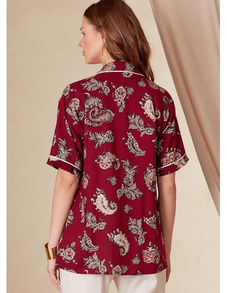 Molde de camisa - Vogue 1827