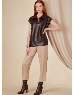 Padrão de blusa - Vogue 1833