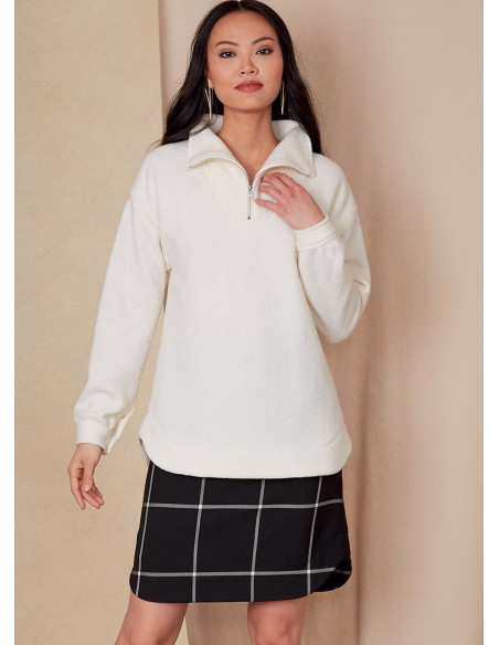 Padrão de blusa - Vogue 1833