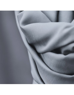 Tecido tencel Smooth Drape Twill - Cinza