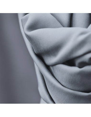 Tecido tencel Smooth Drape Twill - Cinza