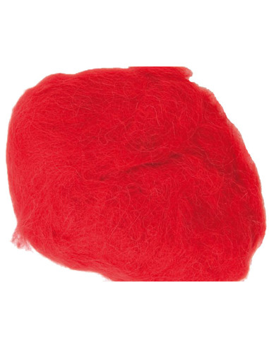 Lã para feltrar - Vermelho