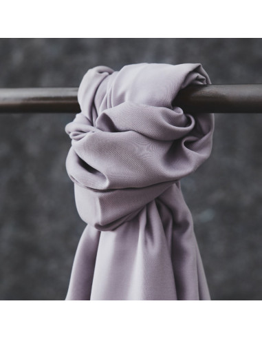 Tecido tencel Smooth Drape Twill - Névoa violeta