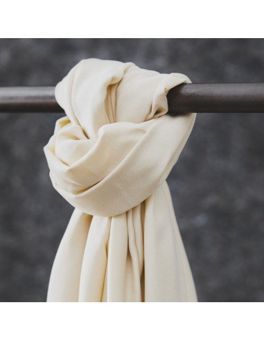 Tecido tencel Smooth Drape Twill - Cru
