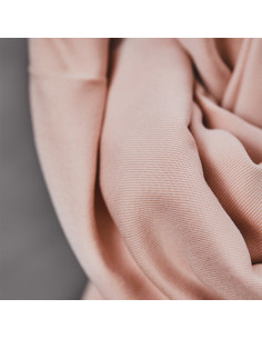 Tecido tencel Smooth Drape Twill - Rosa pó