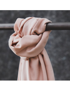 Tecido tencel Smooth Drape Twill - Rosa pó 2