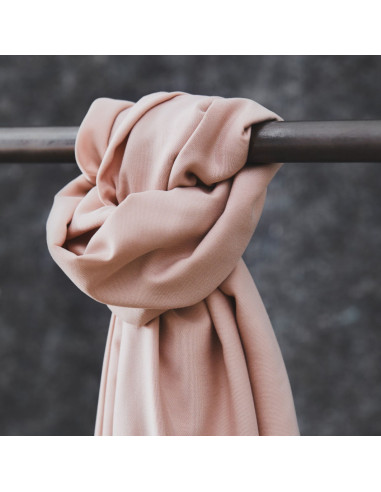 Tecido tencel Smooth Drape Twill - Rosa pó