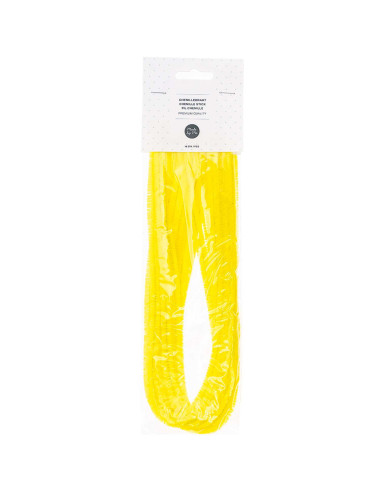 Fios chenille - Amarelo
