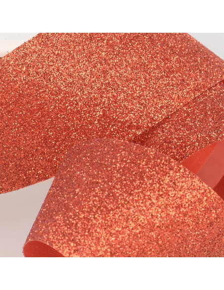 Fita glitter - Vermelho