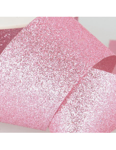 Fita glitter - Rosa