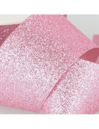 Fita glitter - Rosa