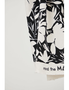 Tecido crepe de viscose Leia - Cru 2