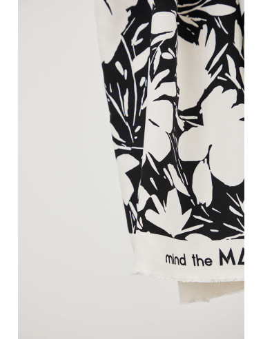 Tecido crepe de viscose Leia - Cru