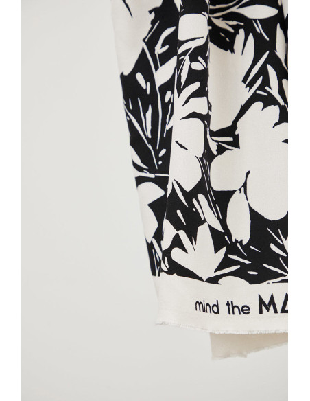 Tecido crepe de viscose Leia - Cru