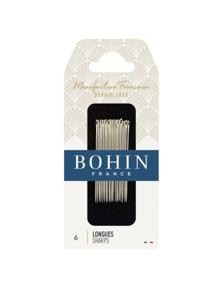 Agulhas de costura comuns Bohin - N° 6