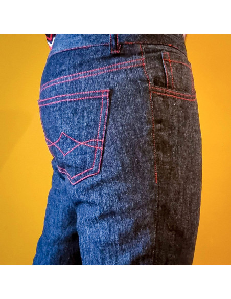 Patrão de jeans Le Bad Boy - Les BG
