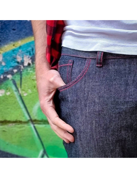 Patrão de jeans Le Bad Boy - Les BG