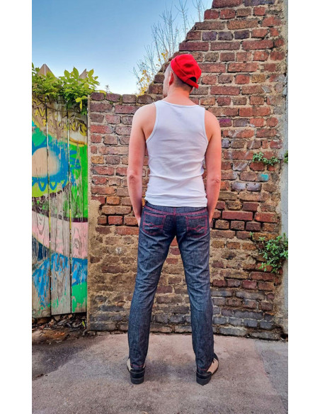 Patrão de jeans Le Bad Boy - Les BG