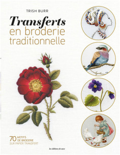 Livro de transferências em bordado tradicional
