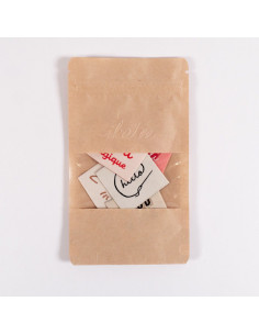 Conjunto de 5 etiquetas tecidas - Sortido Cozy 2