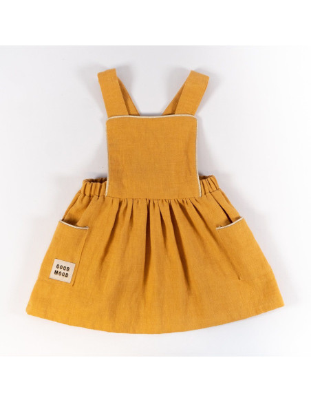 Conjunto de 5 etiquetas tecidas - Good Mood
