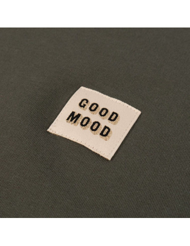 Conjunto de 5 etiquetas tecidas - Good Mood