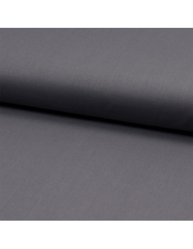 Tecido voile de algodão premium - Cinza escuro